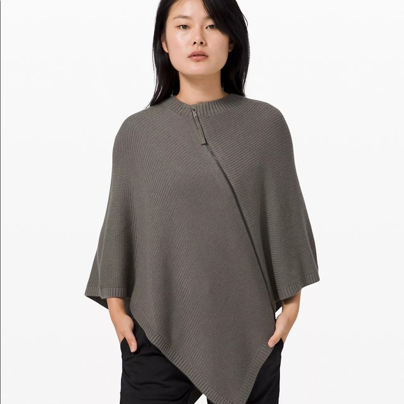 lululemon athletica Accessories - NWT Lululemon on the go poncho in green sage